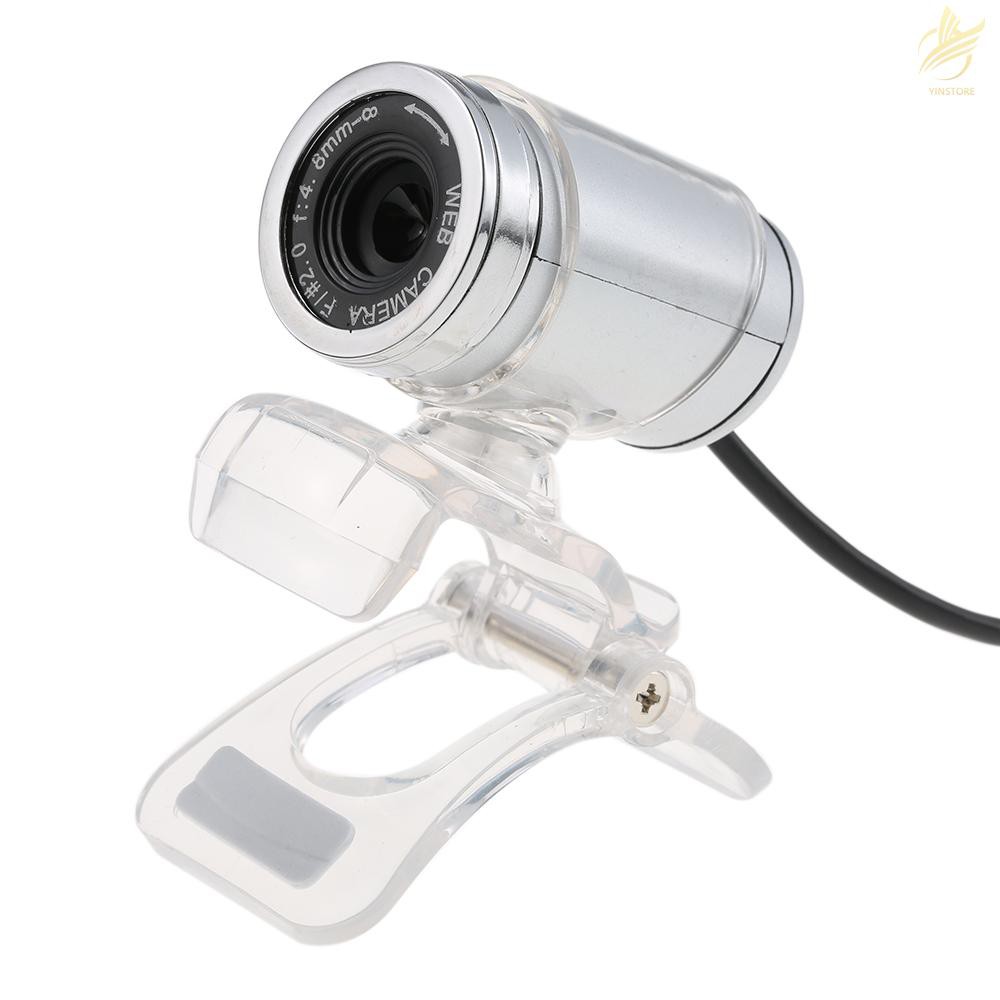 Webcam USB 2.0 12 Megapixel HD Xoay 360 Độ Kèm Kẹp Cho Máy Tính | BigBuy360 - bigbuy360.vn