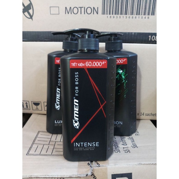 Dầu gội Xmen For Boss hương nước hoa 180/380/650ml