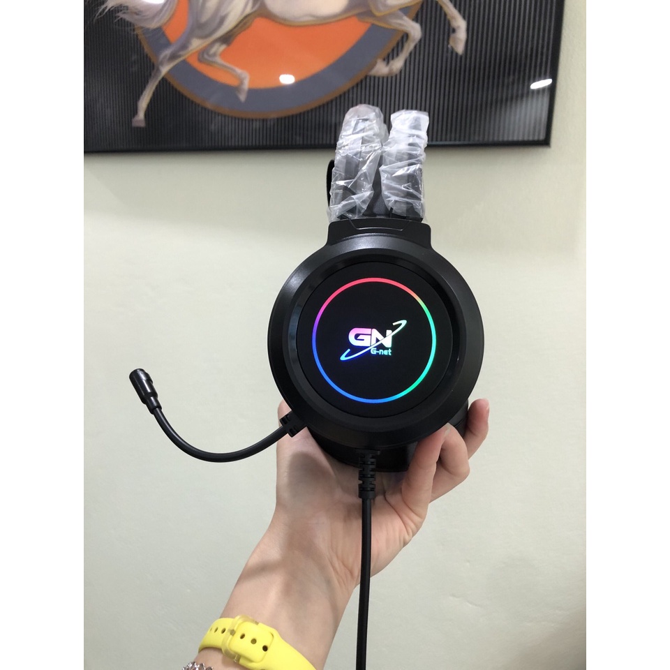 SIÊU HOT  Tai nghe GNet Gh5 Plus RGB Bảo hành 12 tháng chính hãng