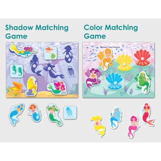 Sách bóc dán chủ đề Nàng Tiên Cá