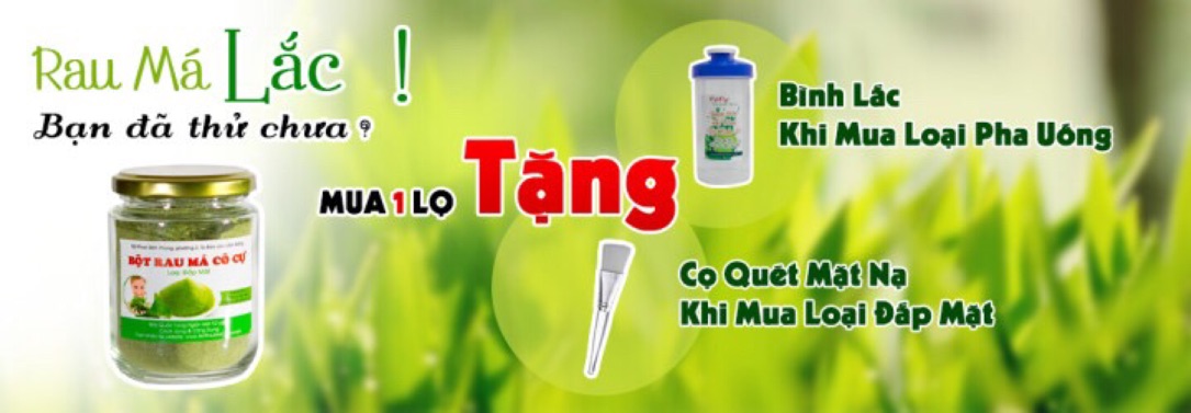 Bộ 2 Hộp Bột Rau Má Cô Cự Loại Pha Uống 200 Gram