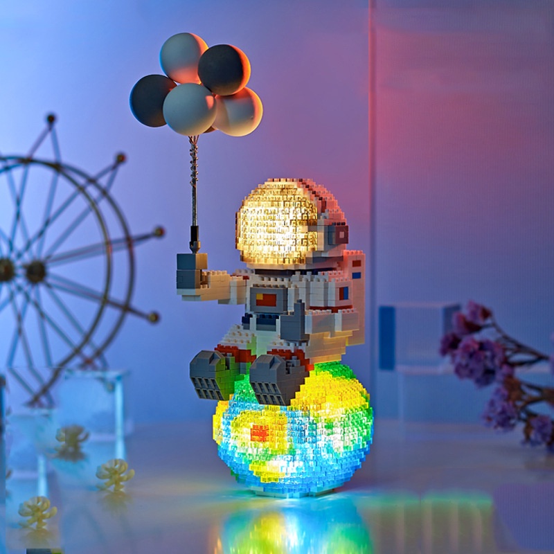 Bộ Lắp Ghép Phi Hành Gia 3D Dễ Thương