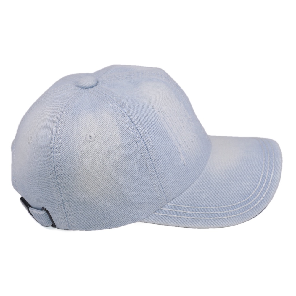 Nón kết jeans thời trang không thêu -  Đen, Jeans nhạt 2 xướt, phong cách, cá tính, phù hợp cho mọi người