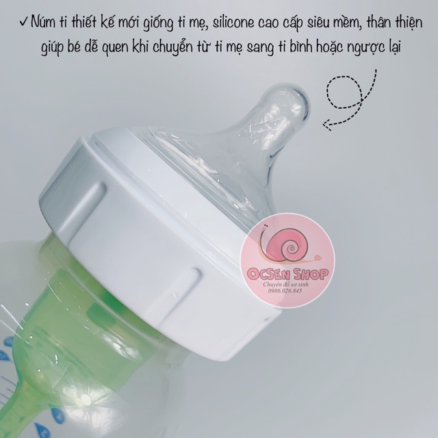 Bình Sữa Dr. Brown's Cổ Rộng Options Plus (150ml/270ml)