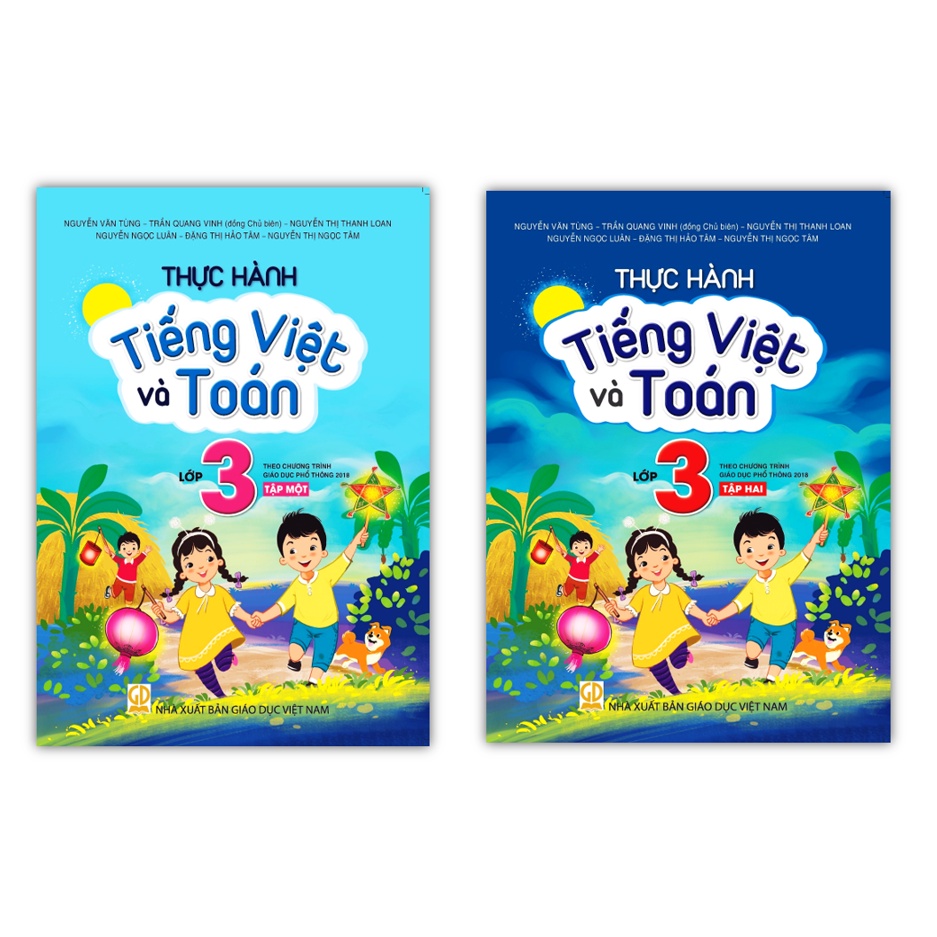 Sách - Combo Thực Hành Tiếng Việt Và Toán Lớp 3 - tập 1 + 2 ( Theo chương trình giáo dục phổ thông mới 2018 )