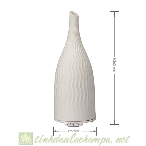 Máy Khuếch Tán Tinh Dầu Gốm Tháp Babylon MKT09 Ellestfun chính hãng