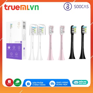Đầu bàn chải thay thế cho bàn chải Soocas Clean X1, X3, X3U, X5 ( 1 hộp 2 cái )