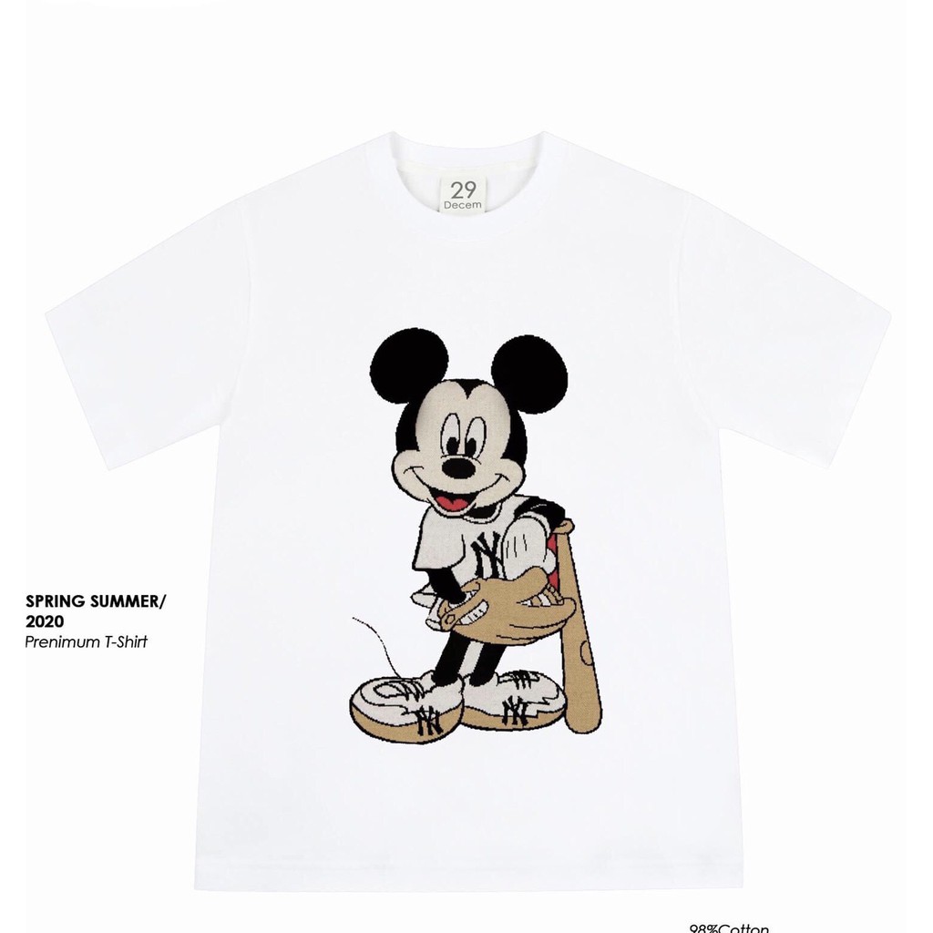 [ẢNH THẬT] Áo thun tay lỡ in hình 2Seven GTTL26 chuột bóng chày