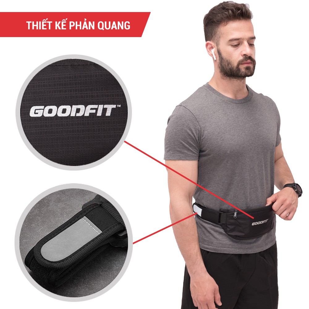 Túi đeo hông chạy bộ GoodFit GF103RB _REVOTI