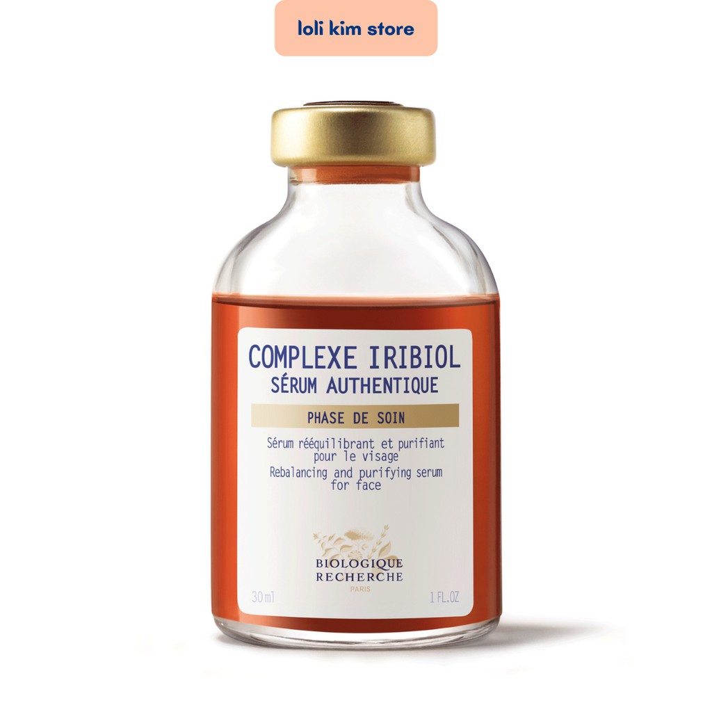 Serum Iribiol Tinh Chất Cách Ly Vi Khuẩn, Đánh Bật Mụn Và Cân Bằng Nhờn Complexe Iribiol