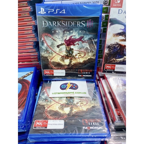Đĩa Game PS4: Darksiders 3