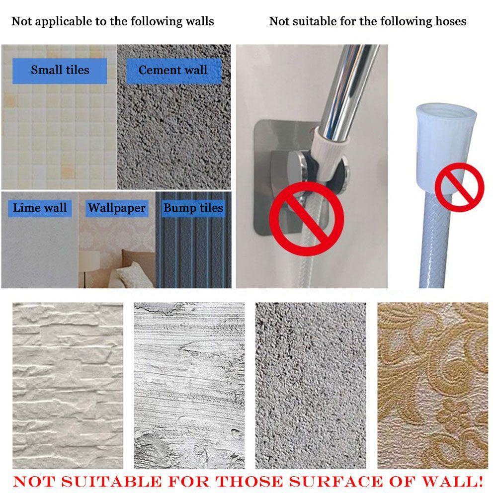 WATTLE Giá Đỡ Đầu Vòi Hoa Sen Gắn Tường Tiện Dụng