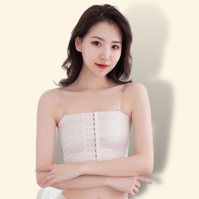Áo Nịt Ngực ELSA BRA Cài Trước Chống Cuộn Tặng Kèm Dây Trong - 8282