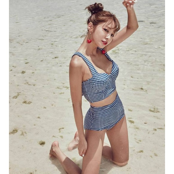 Bikini ( FREESHIP ) Bikini liền sexy thời trang đi biển mùa hè khoét lưng quyến rũ trẻ trung Đe 7 -R | SaleOff247
