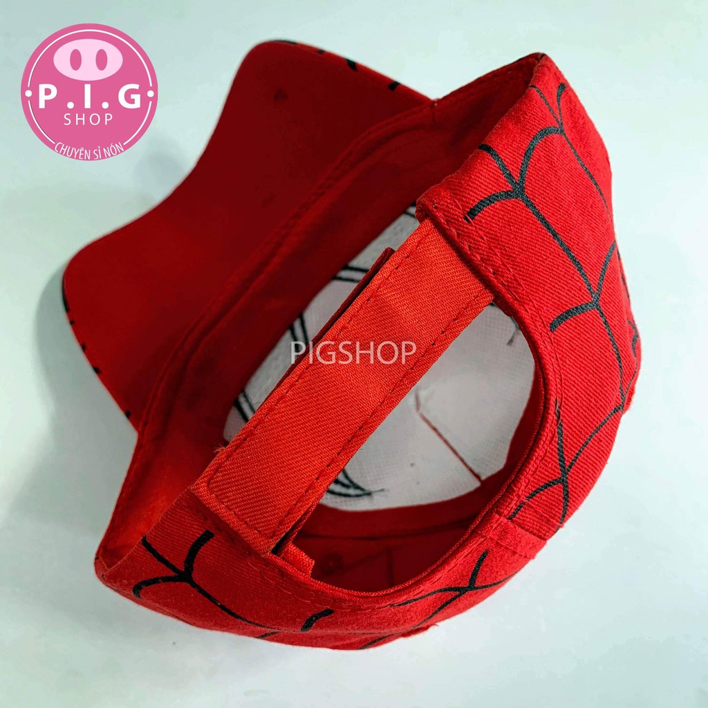 NÓN KẾT SPIDER MAN NGƯỜI NHỆN CHO BÉ TRAI 2 - 7 TUỔI