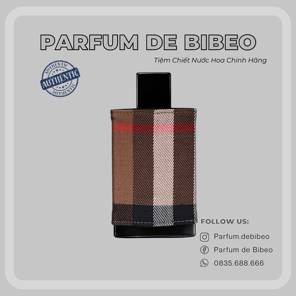 Parfum de Bibeo-Nước hoa thử BBR London EDT