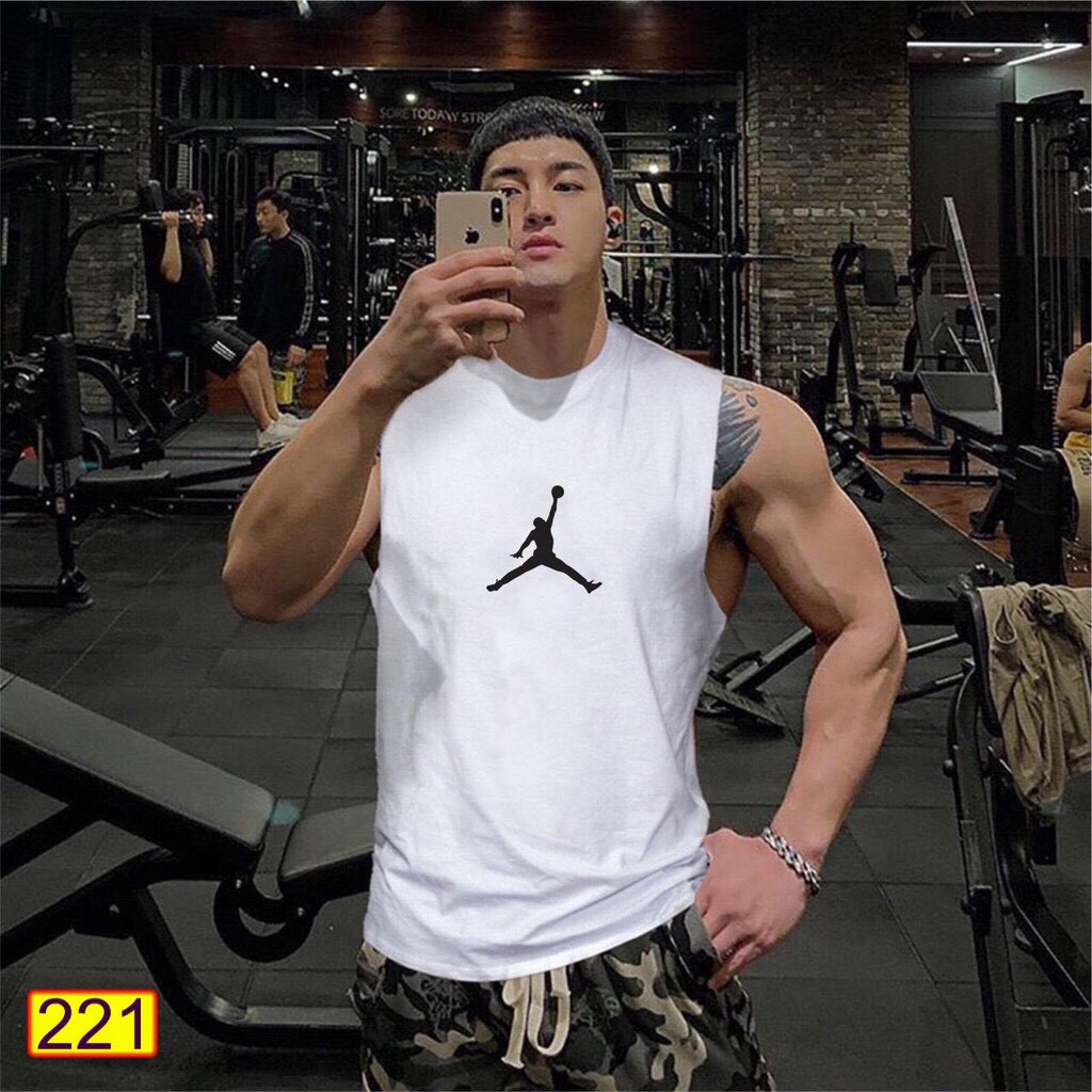 Áo ba lỗ thun lạnh, áo tanktop tập gym hình bóng chày - STARSKY