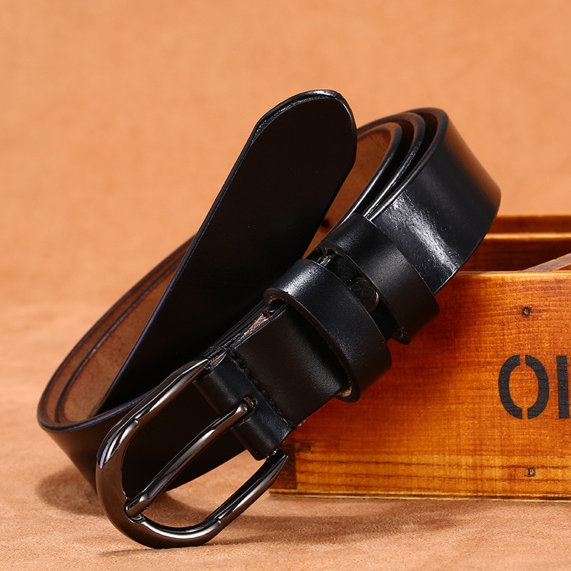 Thắt lưng da bò 115cm sang trọng cho nữ