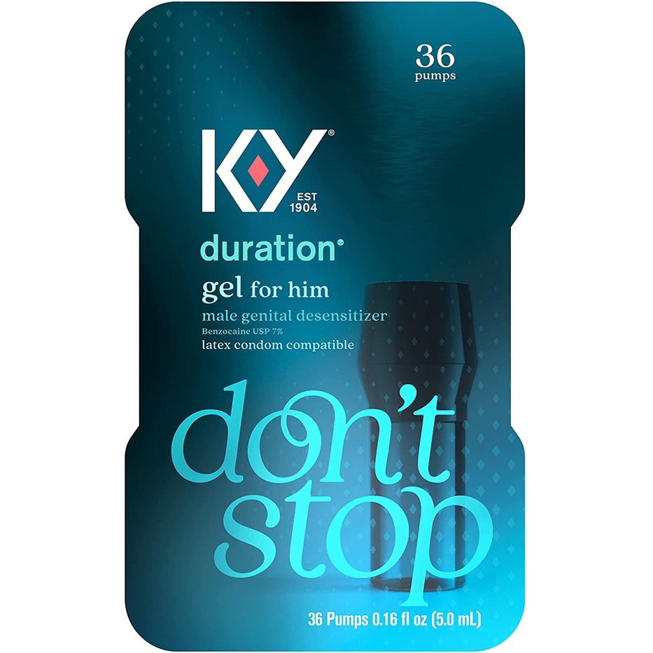 [DATE 06/2023] K-Y DURATION GEL FOR HIM (36 LẦN SỬ DỤNG)