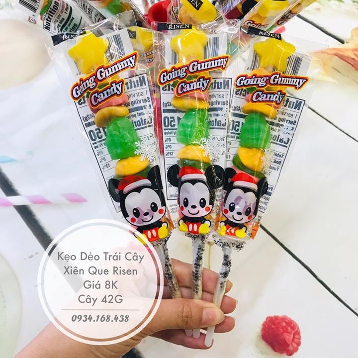 Kẹo Dẻo Xiên Que Risen