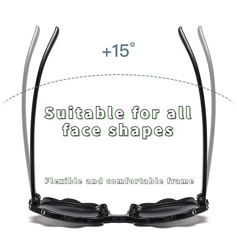 Kính mát chống tia cực tím thiết kế đơn giản phong cách Hàn Quốc sành điệu