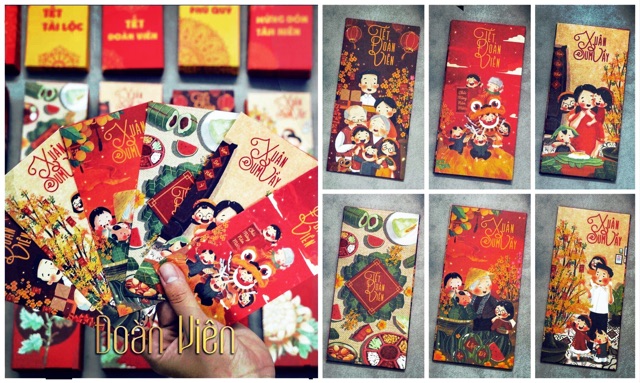 Bao lì xì tết kỷ hợi 2019