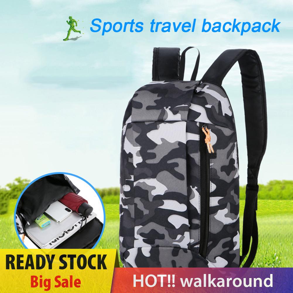 Balo leo núi thể thao chạy bộ đạp xe 10L họa tiết rằn ri chống nước cho nam và nữ