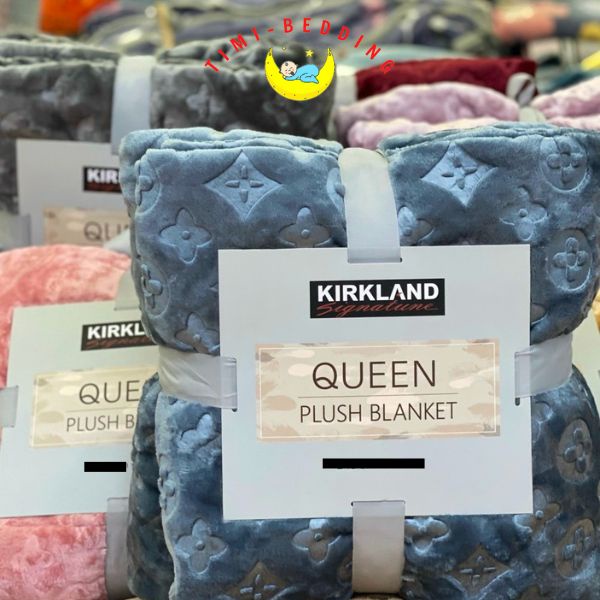 Chăn queen kirkland blanket lông tuyết chính hãng, cao cấp kích thước 200 x 230 cm, nặng 2kg – Timibedding