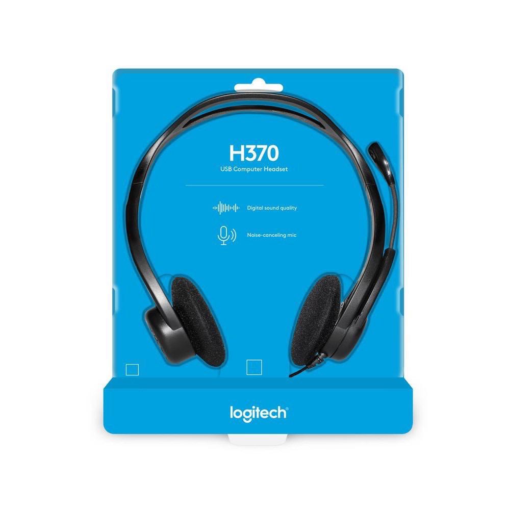 Tai Nghe Chụp Tai Logitech H370 Có Dây Chất Lượng Cao