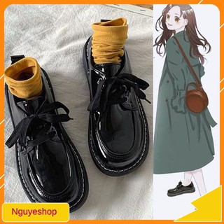 (sẵn - lẻ size) Giày oxford mũi tròn vintage BIG SIZE 41-43