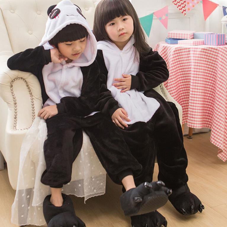 Bộ đồ ngủ hóa trang gấu trúc anime Kigurumi dùng trong các bữa tiệc Halloween dành cho nam và nữ và trẻ em 😍