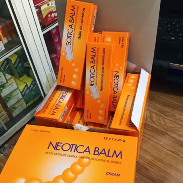 Gel xoa bóp Neotica Balm tuýp 25gr