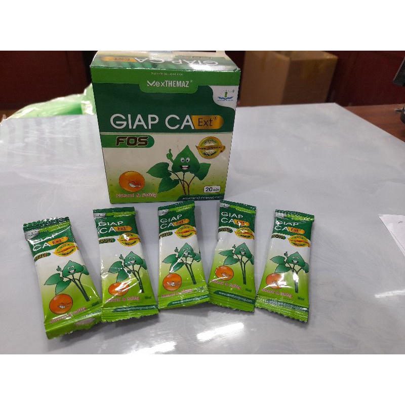 Dung Dịch Giấp Cá Extra FOS_Hỗ trợ táo bón cho bé.Hộp 20 gói ×10 ml