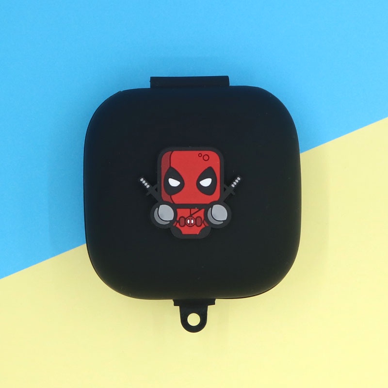 Vỏ Bảo Vệ Hộp Sạc Tai Nghe Beats Powerbeats Pro Bằng Silicon Họa Tiết Marvel