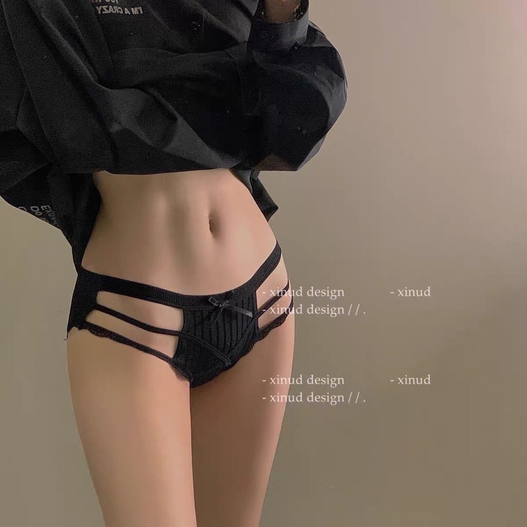 Quần Lót Nữ - Quần Lót Ren Sexy thiết kế dây đan chéo gợi cảm sexy DAN STORE MÃ 3032