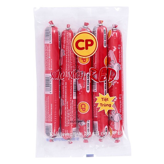 Xúc xích tiệt trùng CP gói 200g