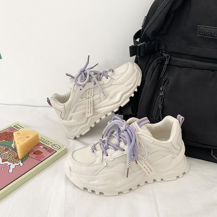 Giày Thể Thao Nữ Có Dây Buộc Thời Trang | BigBuy360 - bigbuy360.vn