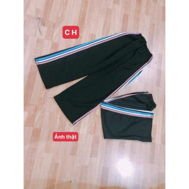 sét trang phục nam nữ, sét đồ basic, áo phông hè, thun trắng trơn mix quần 3 sọc form thụng unisex freesize ulzzang 🦋