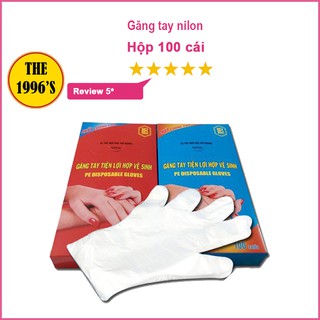 [GIÁ RẺ] Găng tay Nilong Dùng 1 Lần 100 Cái