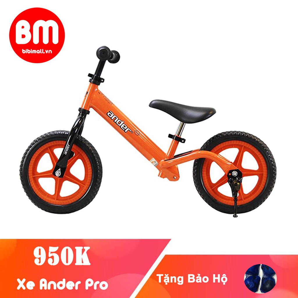 Xe thăng bằng Ander Pro tặng bộ bảo hộ và chuông