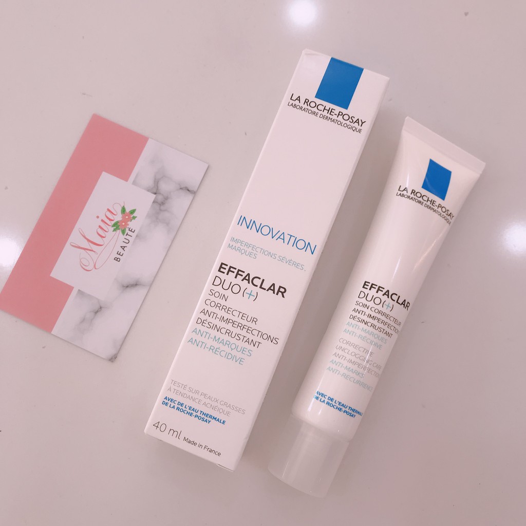 [CHÍNH HÃNG] Kem Dưỡng Giảm Mụn, Ngừa Thâm, Thông Thoáng Lỗ Chân Lông La Roche-Posay Effaclar Duo+ 40ml | BigBuy360 - bigbuy360.vn