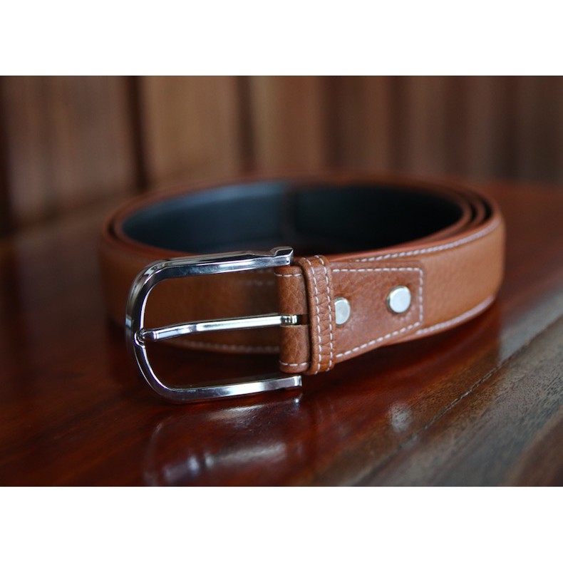 Dây nịt nam 100% da bò ý nhập cao cấp siêu mềm màu bò