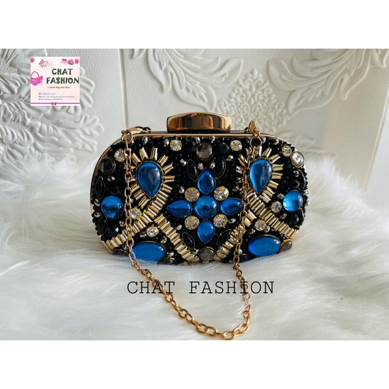 Cốp đá dự tiệc cao cấp mini phong cách Âu Mỹ