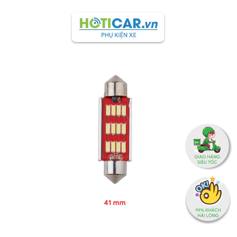 Bóng LED trần, đọc sách, cốp, chip 4014 festoon F4014-12