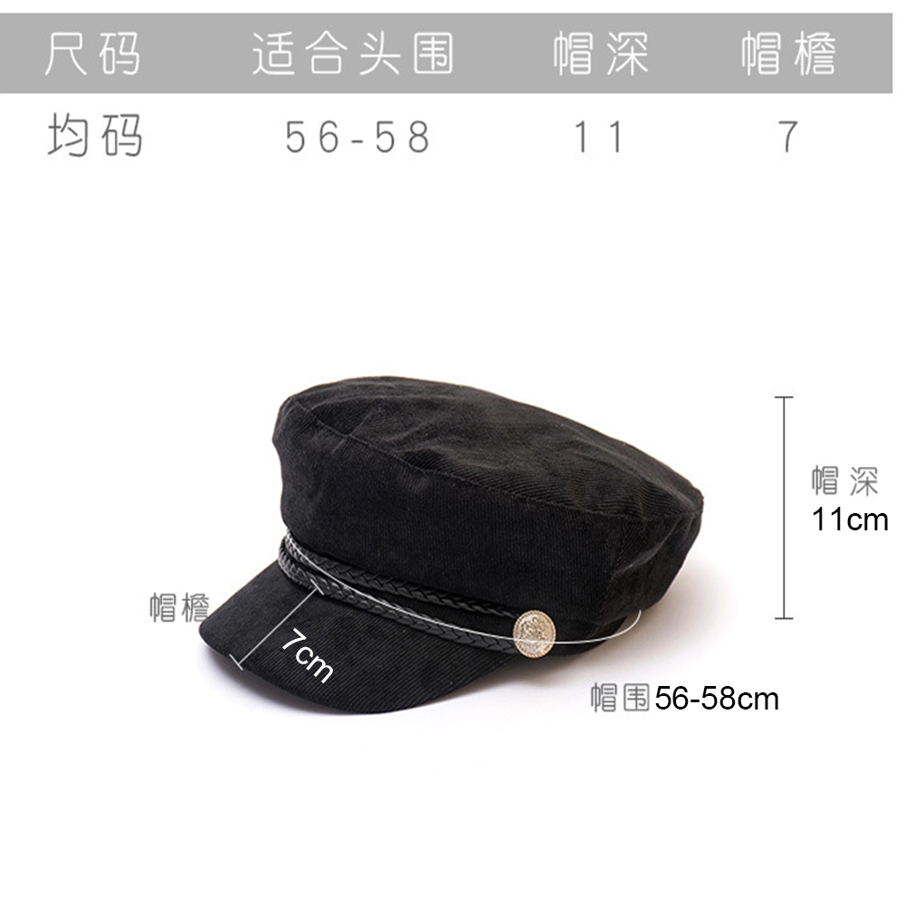 Nón Beret Kiểu Dáng Cổ Điển Dành Cho Nữ