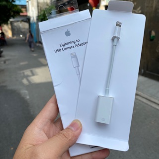 Cáp chuyển đổi Lightning sang Usb camera [ like new] Nobox