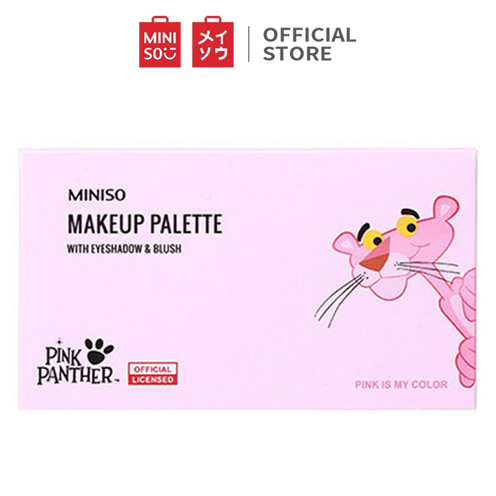 Phấn mắt và cọ Miniso Pink Panther 95 g - Hàng chính hãng