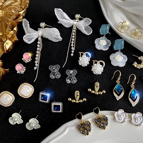 Bông tai mạ bạc 925 nhiều mẫu mã tùy chọn thời trang