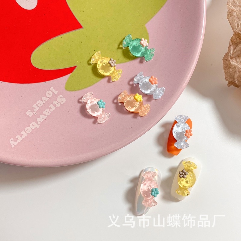 Set 20 cái charm kẹo trang trí móng