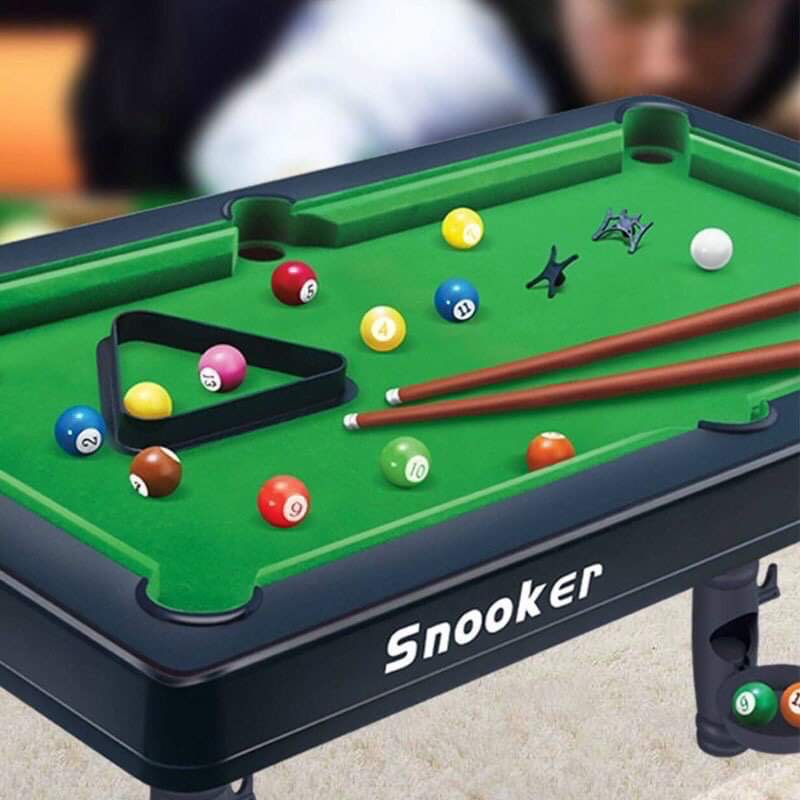 Đồ chơi Bàn Bida bi a billard Mini size trung và lớn - Full Phụ Kiện cho cả nhà cùng chơi có ship hỏa tốc